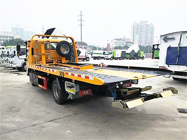 福田奧鈴一拖二藍(lán)牌清障車(chē)