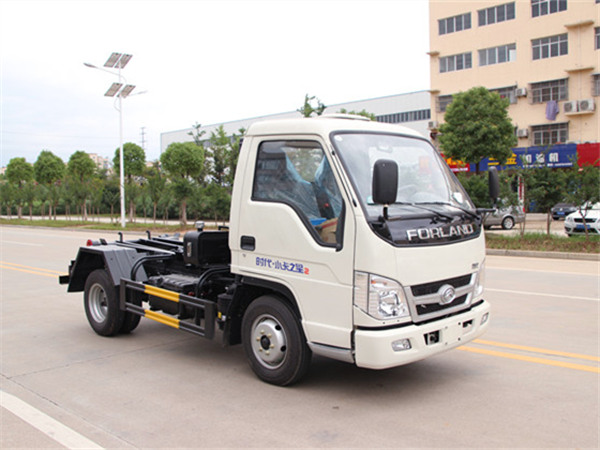 國(guó)五福田時(shí)代車廂可卸式垃圾車