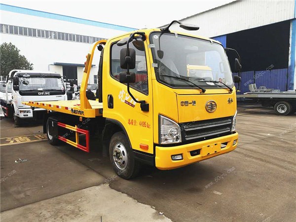 解放虎VN藍(lán)牌一拖二清障車(chē)