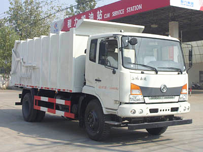 國五東風(fēng)嘉運壓縮式對接垃圾車