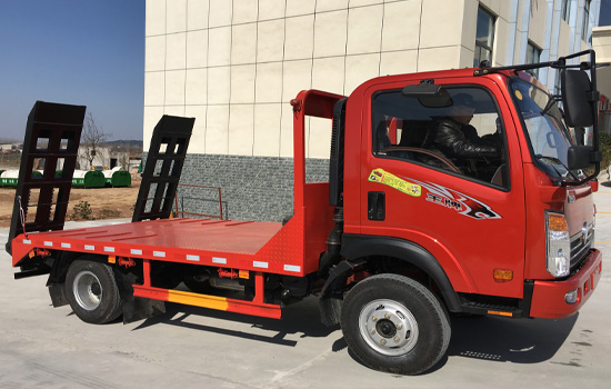 【上藍(lán)牌、國五】重汽王牌平板車