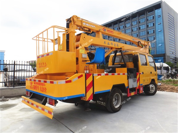 慶鈴五十鈴雙排16米高空作業(yè)車 慶鈴五十鈴雙排16米高空作業(yè)車