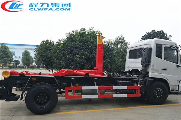 國(guó)五東風(fēng)天錦車(chē)廂可卸式垃圾車(chē) 國(guó)五東風(fēng)天錦車(chē)廂可卸式垃圾車(chē)