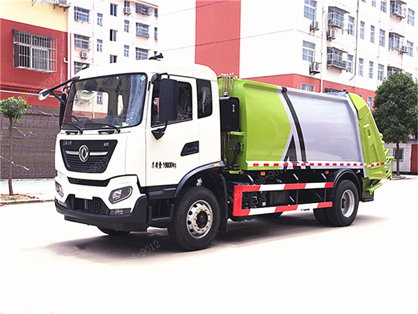 國(guó)六東風(fēng)天錦壓縮垃圾車(chē)