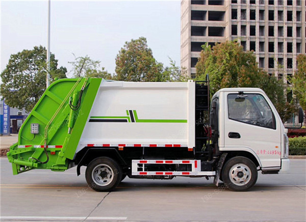 國(guó)六凱馬藍(lán)牌壓縮垃圾車