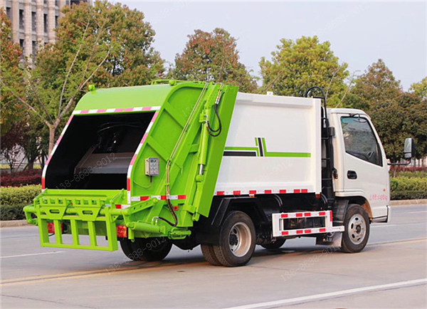 國(guó)六凱馬藍(lán)牌壓縮垃圾車