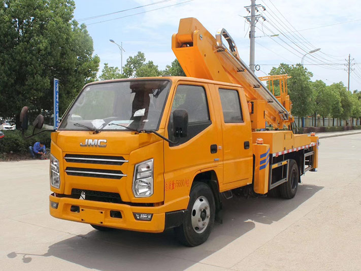 江鈴雙排17.5米直臂高空作業(yè)車(chē)