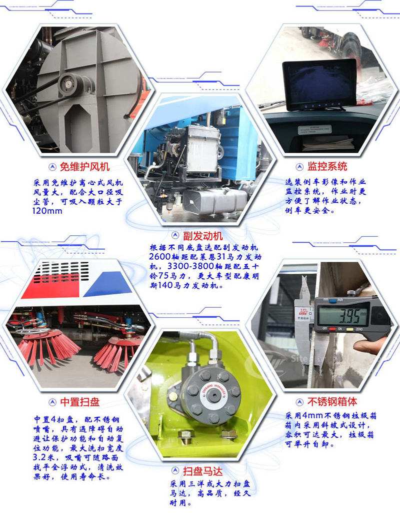 掃路車細節展示